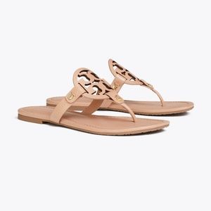 Tory Burch Miller sandals in "Light Makeup"